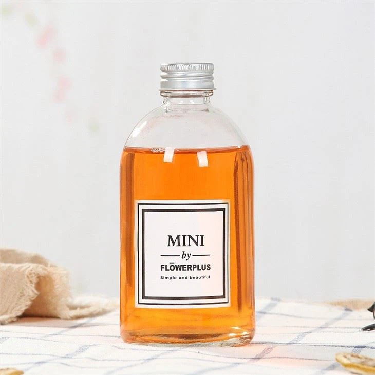 Frost Glass Beverage Bottle